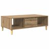 vidaXL Table basse Chêne artisanal 103,5 x 60 x 35 cm