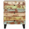 vidaXL Table de chevet 50x33x62cm Bois de r&eacute;cup&eacute;ration et d'ing&eacute;nierie