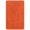vidaXL Ensemble de tapis de bain antid&eacute;rapants 3 pcs Orange PP