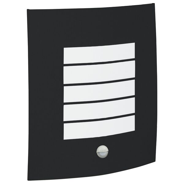 vidaXL Appliques murales extérieures 2 pcs Noir 23,5 x 10,5 x 26 cm