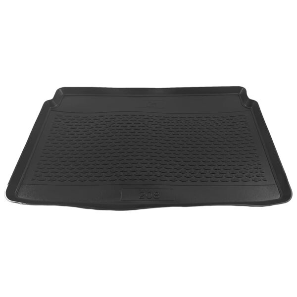 vidaXL Tapis de coffre Peugeot 208 (2018-), e-208 (2020-) Caoutchouc