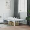 vidaXL Matelas en mousse 2 pcs blanc 90x190 cm 7 zones dureté 20 ILD