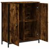vidaXL Buffet ch&ecirc;ne fum&eacute; 70x30x80 cm bois d'ing&eacute;nierie