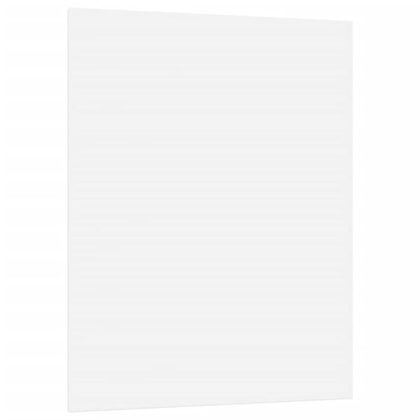 vidaXL Toiles &agrave; peindre 12 pcs blanc tissu et bois massif pin