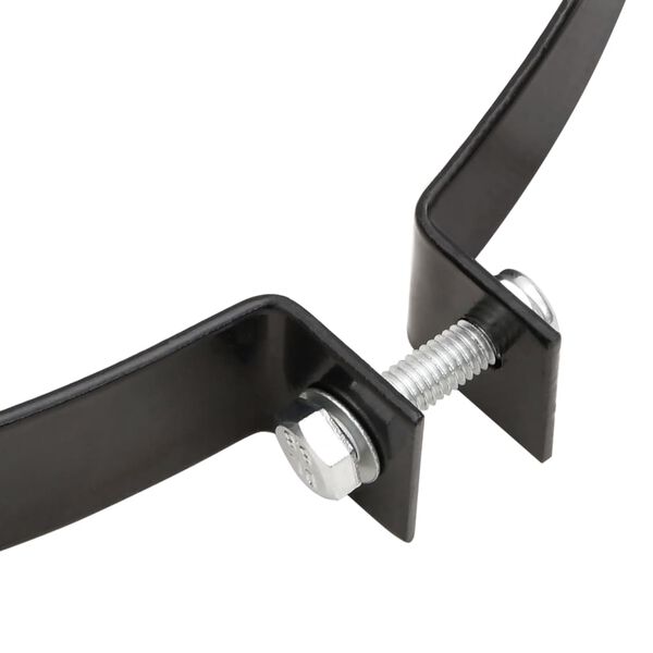 vidaXL Colliers aérateurs de pelouse 5 pcs avec pointes Ø 30 cm fer