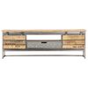 vidaXL Meuble TV 120 x 30 x 40 cm Bois massif de manguier