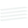 vidaXL Panneaux de biblioth&egrave;que 4 pcs blanc bois d&rsquo;ing&eacute;nierie