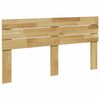 vidaXL T&ecirc;te de lit 160 cm en bois massif de ch&ecirc;ne
