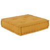 vidaXL Canapé modulaire 2 pcs Jaune 140 x 70 x 56 cm tissu