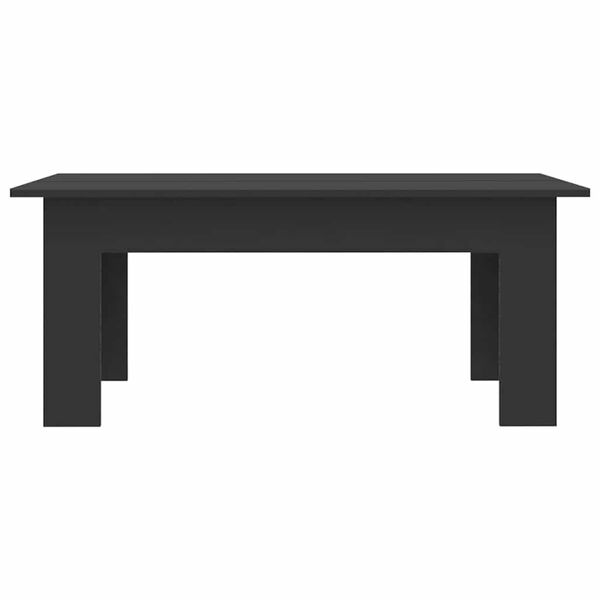 vidaXL Table basse Noir 100x60x42 cm Bois d&rsquo;ing&eacute;nierie