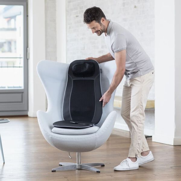 Medisana Housse de chaise de massage Shiatsu MCN Noir