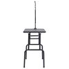vidaXL Table de toilettage réglable pour chiens avec 1 boucle