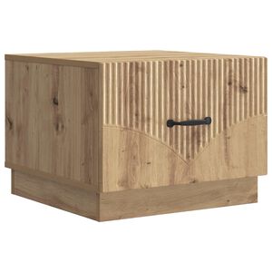 vidaXL Table basse Ch&ecirc;ne artisanal 49 x 50 x 37 cm Bois d'ing&eacute;nierie