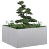 vidaXL Jardini&egrave;re 80x80x40 cm acier galvanis&eacute;