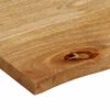 vidaXL Dessus de table &agrave; bord vivant 120x60x2,5cm bois massif manguier