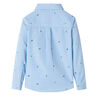Chemise pour enfant bleu clair 128