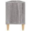 vidaXL Meuble TV Sonoma gris 150x30x44,5 cm bois d'ing&eacute;nierie