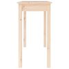 vidaXL Table console 110x40x75 cm Bois massif de pin