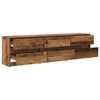 vidaXL Unites TV 2 pcs Bois Ancien 180 x 34 x 50 cm Bois d'ing&eacute;nierie
