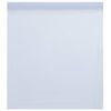 vidaXL Film de fen&ecirc;tre statique d&eacute;poli blanc 90x500 cm PVC