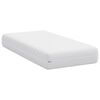 vidaXL Matelas Blanc 70 x 140 cm Ressort ensach&eacute;