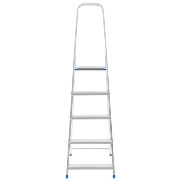 vidaXL Escabeau &agrave; 5 marches Aluminium 150 kg