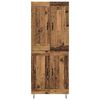 vidaXL Haut Armoire Bois Ancien 69,5 x 34 x 180 cm Bois d'ing&eacute;nierie
