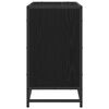 vidaXL Meuble de Lavabo de Salle de Bain Ch&ecirc;ne noir 65 x 33 x 60 cm