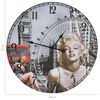 vidaXL Horloge murale vintage 60 cm