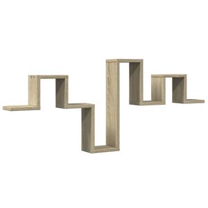 vidaXL &Eacute;tag&egrave;re murale ch&ecirc;ne sonoma 104,5x10x43 cm bois d'ing&eacute;nierie
