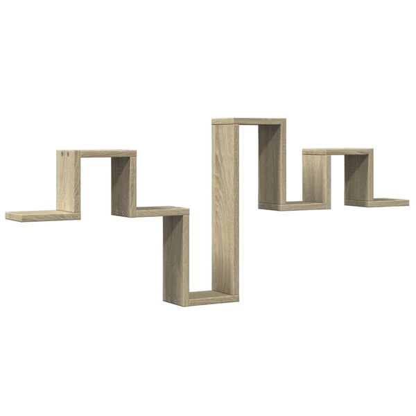 vidaXL Étagère murale chêne sonoma 104,5x10x43 cm bois d'ingénierie