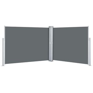 vidaXL Auvent lat&eacute;ral r&eacute;tractable Anthracite 140 x 1000 cm