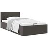 vidaXL Cadre de lit &agrave; rangement hydraulique sans matelas 100x200 cm