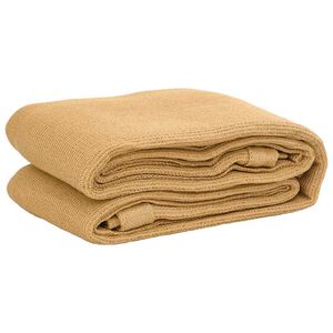 vidaXL Tapis de tente sable 250x300 cm PEHD