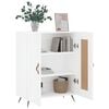 vidaXL Buffet blanc 69,5x34x90 cm bois d'ing&eacute;nierie