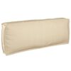 vidaXL Set de coussins de palette 3 pcs Beige Tissu Oxford