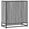 vidaXL Buffet sonoma gris 68x35x76 cm bois d'ingénierie