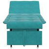 vidaXL Canap&eacute;-Lit Turquoise 194 x 67 x 82 cm Velours