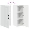 vidaXL Armoire de cuisine avec stockage Kalmar Blanc 30 x 31 x 80 cm