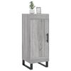 vidaXL Buffet Sonoma gris 34,5x34x90 cm Bois d'ing&eacute;nierie