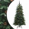 vidaXL Sapin de No&euml;l Artificiel &agrave; Branches Articul&eacute;es 120 cm 150 LED