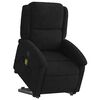 vidaXL Fauteuil de massage inclinable Noir Velours