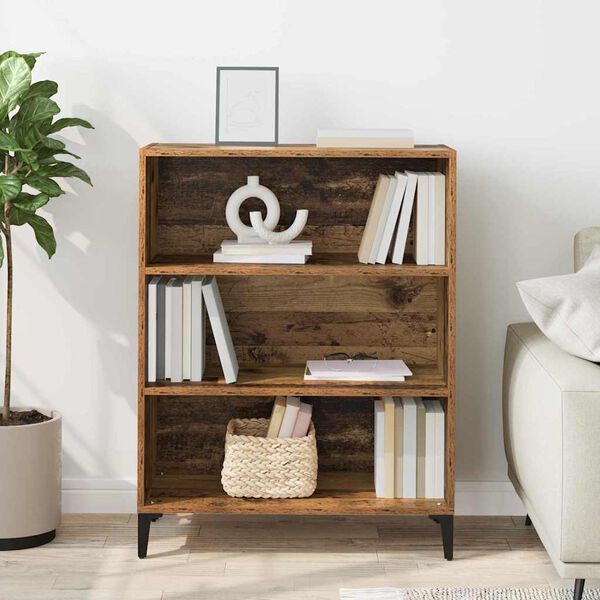 vidaXL Buffet Bois ancien 69,5 x 32,5 x 90 cm Bois d'ing&eacute;nierie