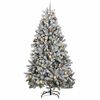 vidaXL Sapin de No&euml;l artificiel articul&eacute; 300 LED et boules 300 cm