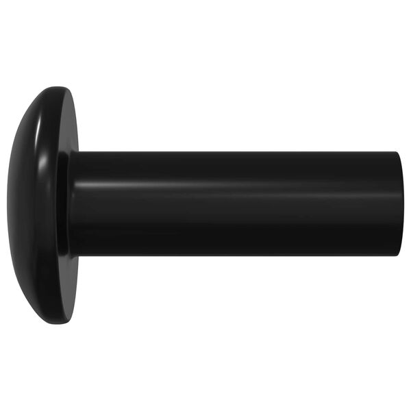 vidaXL Boulons &agrave; Manchon 8451 pcs Noir M&eacute;tал