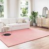 vidaXL Tapis en Fourrure Synth&eacute;tique de Lapin Olite Rose 200 x 280 cm