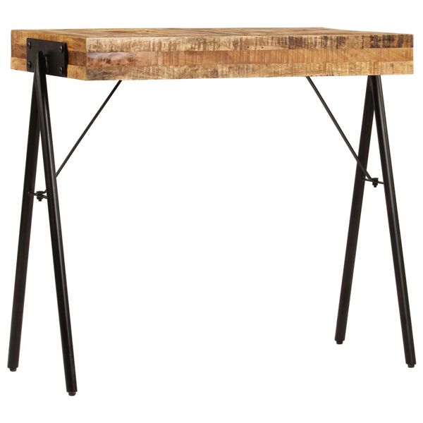 vidaXL Table console Bois de manguier massif 80x40x75 cm