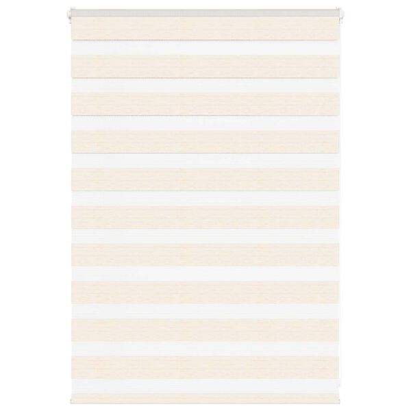 vidaXL Store z&egrave;bre beige marbr&eacute; largeur du tissu 95,9 cm polyester