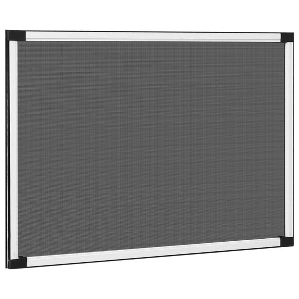 vidaXL Moustiquaire extensible pour fen&ecirc;tres Blanc (75-143)x50 cm