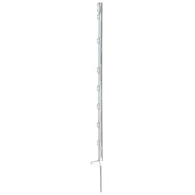 Kerbl Poteau de clôture électrique Eco 25 pcs Plastique 105 cm Blanc